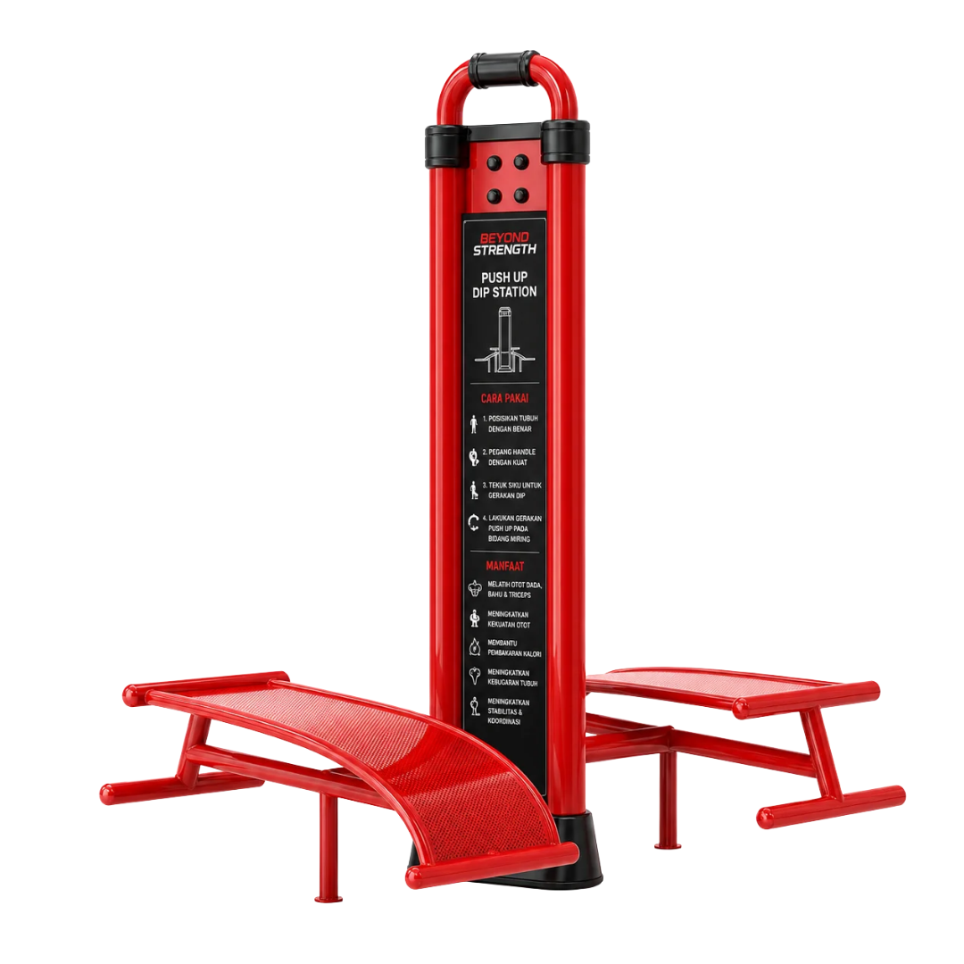 Push Up Dip Station V2 Beyond Strength outdoor